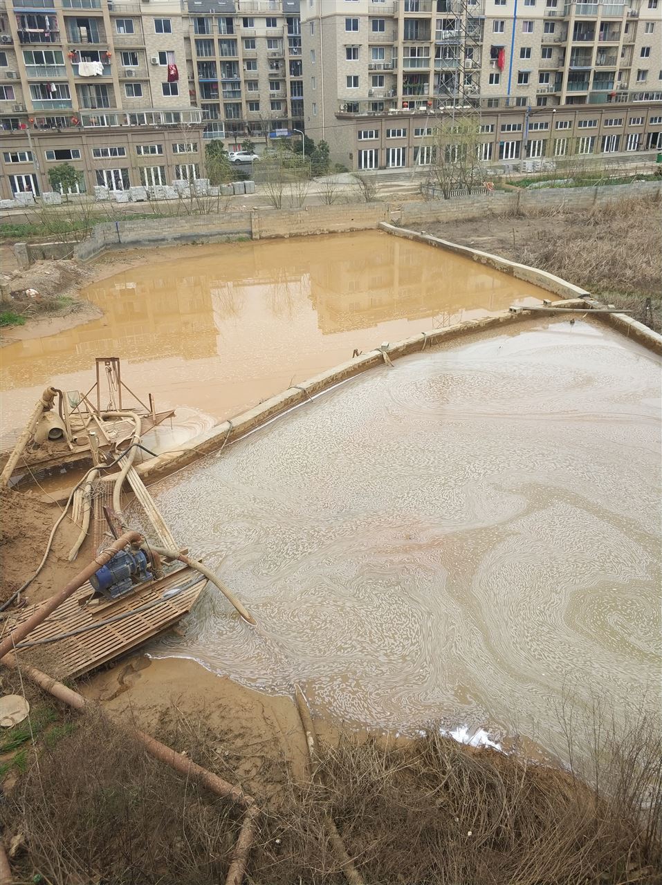 独山沉淀池淤泥清理-厂区废水池淤泥清淤