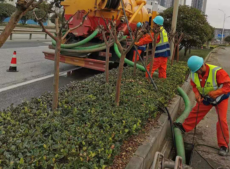 独山市政管道清淤